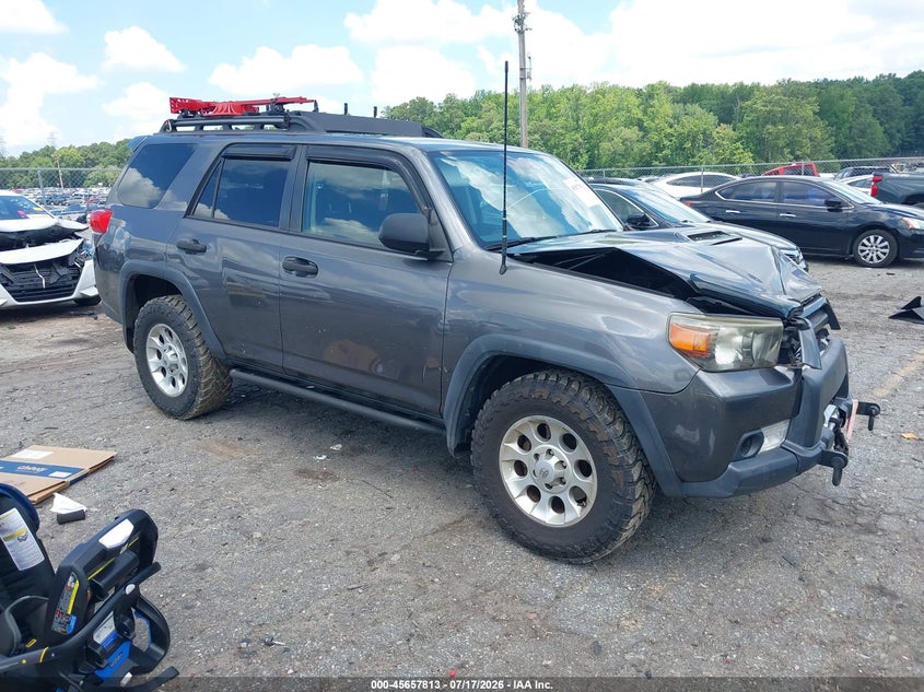 2010 Toyota 4runner VIN JTEBU5JR6A5020762 — IAAI salvage auction photo