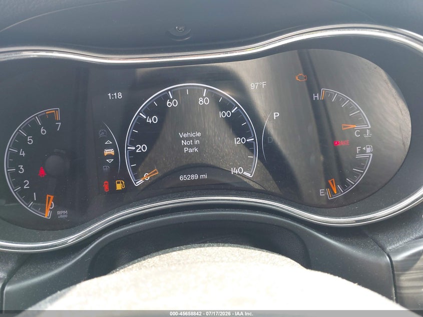 2019 Jeep Grand cherokee VIN 1C4RJFAG0KC527315 IAAI salvage auction — WATER/FLOOD, Salvage Title, sold $4,150 on 2026-07-31 (photo 7)