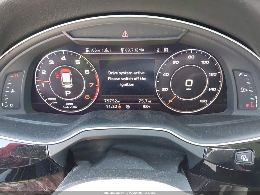 2018 Audi Q7 VIN WA1LAAF77JD034865 IAAI salvage auction — SIDE, Salvage Title, sold $7,400 on 2026-09-04 (photo 7)
