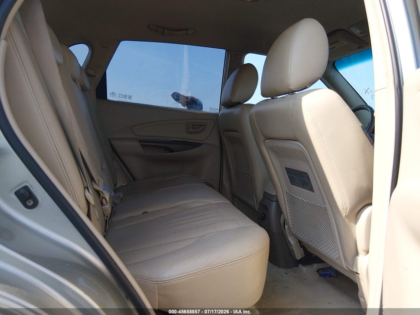 2007 Hyundai Tucson VIN KM8JN72D57U589768 IAAI salvage auction — NORMAL WEAR, Clear (North Carolina), sold $525 on 2026-07-22 (photo 8)