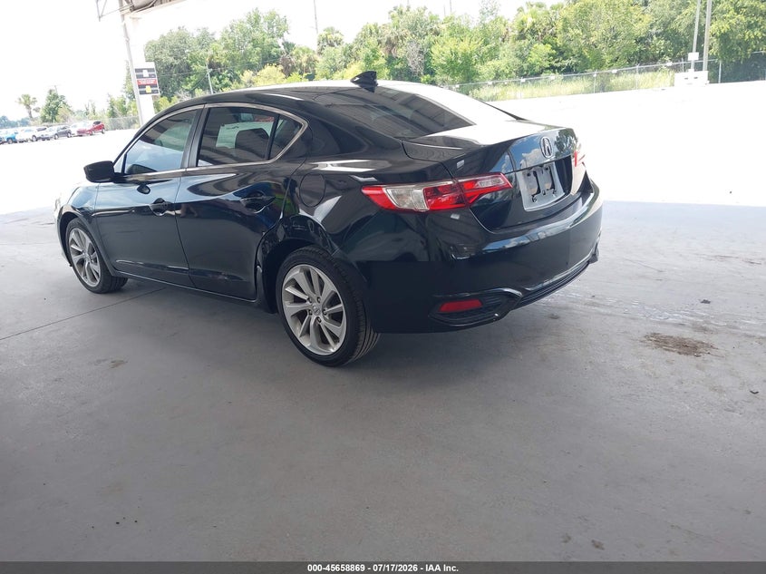 2018 Acura Ilx VIN 19UDE2F33JA003035 IAAI salvage auction — NORMAL WEAR, Salvage Title, sold $2,700 on 2026-07-22 (photo 3)