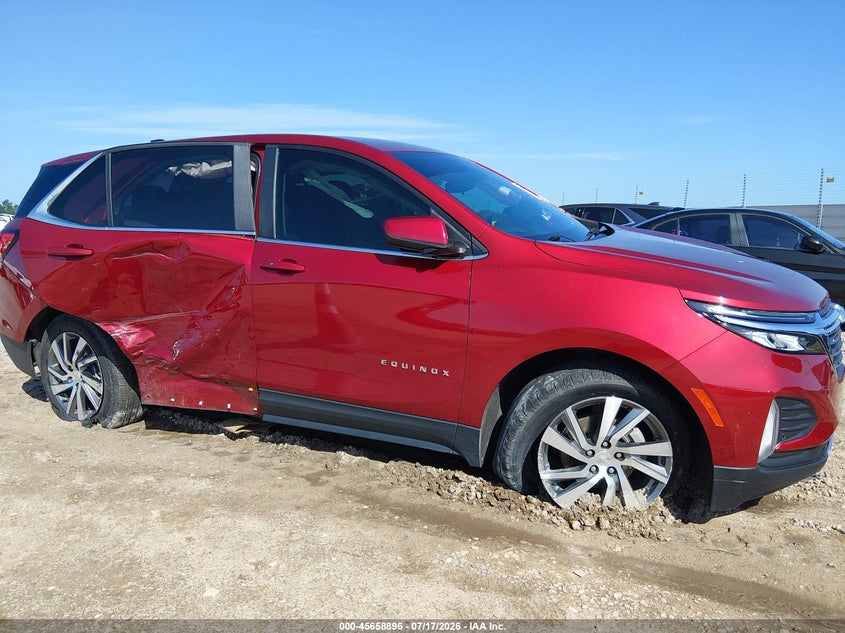 2023 Chevrolet Equinox VIN 3GNAXKEG7PS218058 IAAI salvage auction — RIGHT SIDE, Salvage Title, sold $5,400 on 2026-08-03 (photo 6)