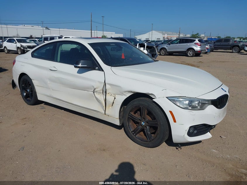 2015 BMW 4er VIN WBA3N9C52FK246892 IAAI salvage auction — NORMAL WEAR, Clear (New York), sold $400 on 2026-07-22 (photo 1)
