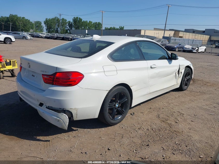 2015 BMW 4er VIN WBA3N9C52FK246892 IAAI salvage auction — NORMAL WEAR, Clear (New York), sold $400 on 2026-07-22 (photo 4)