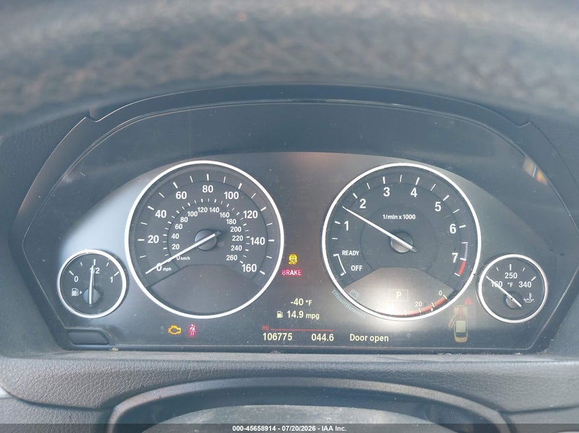 2015 BMW 4er VIN WBA3N9C52FK246892 IAAI salvage auction — NORMAL WEAR, Clear (New York), sold $400 on 2026-07-22 (photo 7)