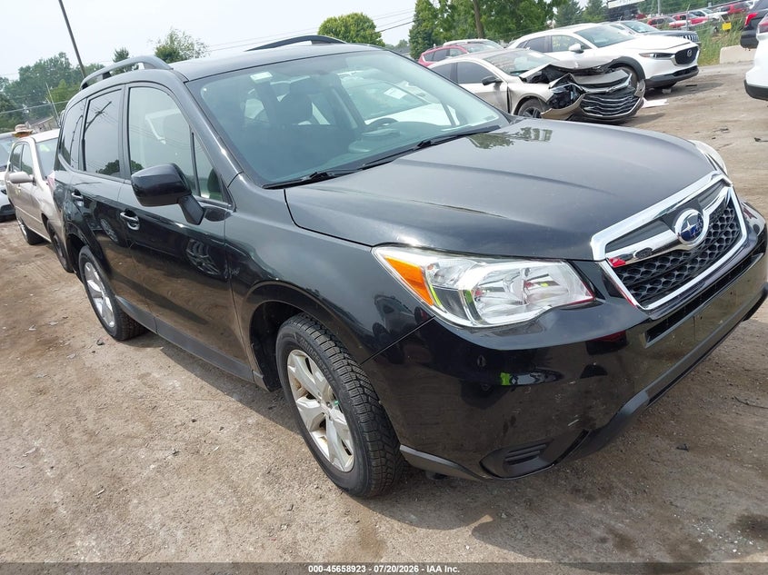 2015 Subaru Forester VIN JF2SJADC2FH824917 IAAI salvage auction — NORMAL WEAR, Clear (Michigan), sold $800 on 2026-07-23 (photo 1)