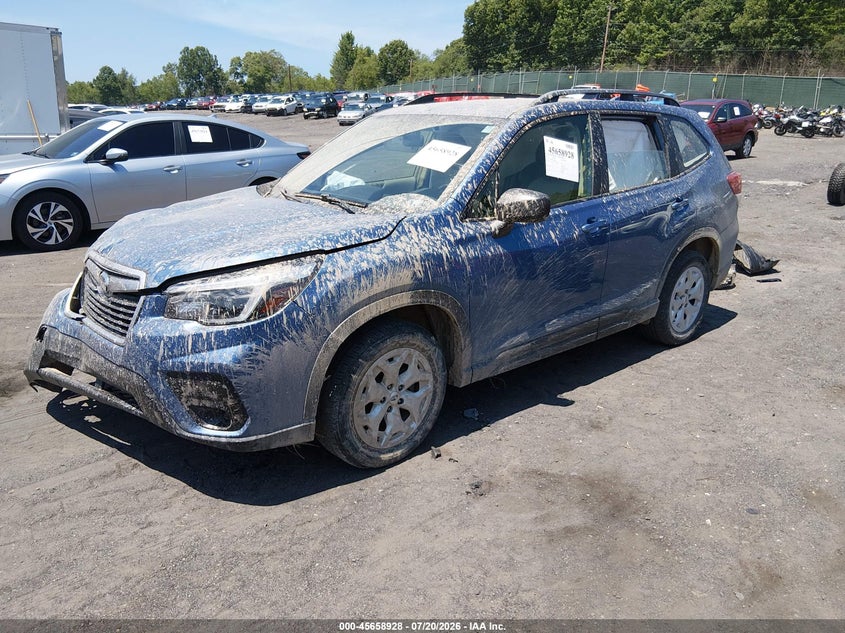 2021 Subaru Forester VIN JF2SKADC5MH554656 IAAI salvage auction — RIGHT FRONT, Salvage (Pennsylvania), sold $975 on 2026-07-28 (photo 2)