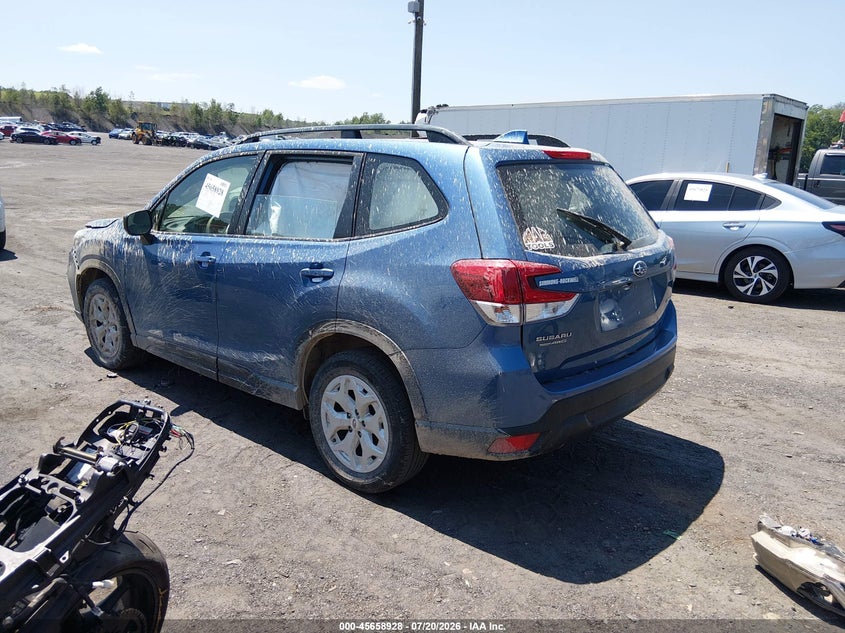 2021 Subaru Forester VIN JF2SKADC5MH554656 IAAI salvage auction — RIGHT FRONT, Salvage (Pennsylvania), sold $975 on 2026-07-28 (photo 3)