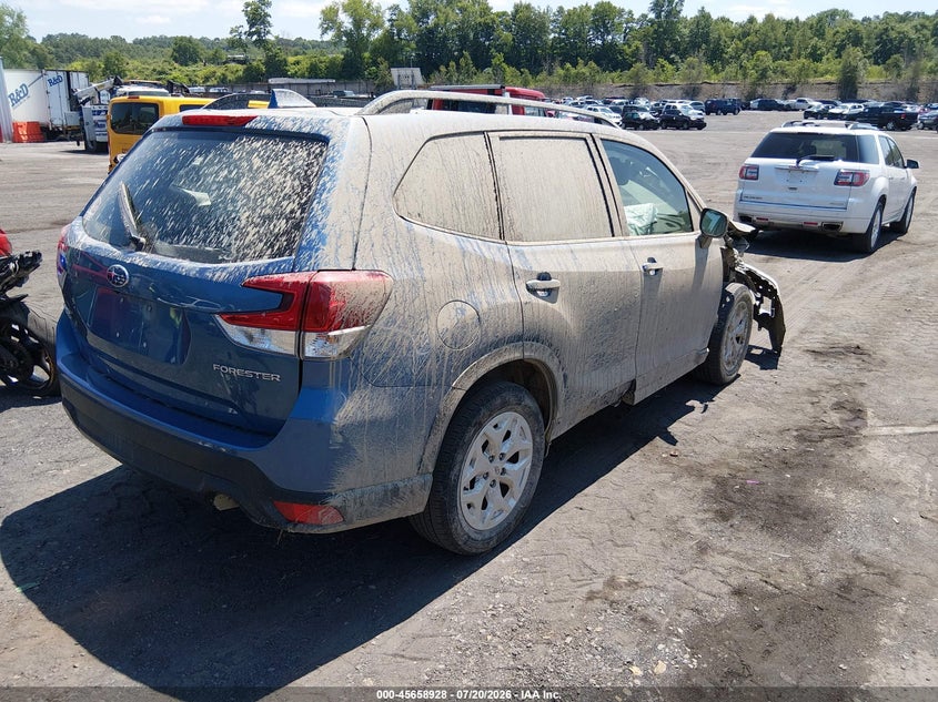 2021 Subaru Forester VIN JF2SKADC5MH554656 IAAI salvage auction — RIGHT FRONT, Salvage (Pennsylvania), sold $975 on 2026-07-28 (photo 4)