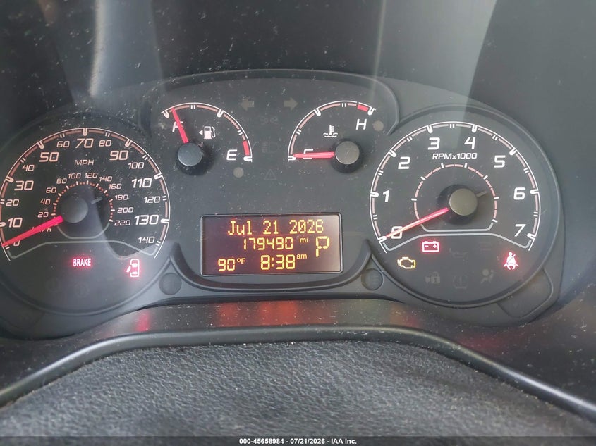 2018 Ram Promaster city VIN ZFBERFAB6J6K03474 IAAI salvage auction — FRONT END, Enterprise Vehicles Clear Only (Georgia), sold $50 on 2026-08-04 (photo 7)