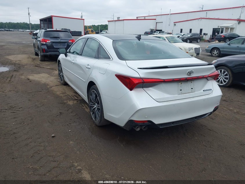 2019 Toyota Avalon VIN 4T1BZ1FB3KU035121 IAAI salvage auction — RIGHT SIDE, Salvage - Greater Than 75% (Maryland), sold $13,300 on 2026-07-31 (photo 3)