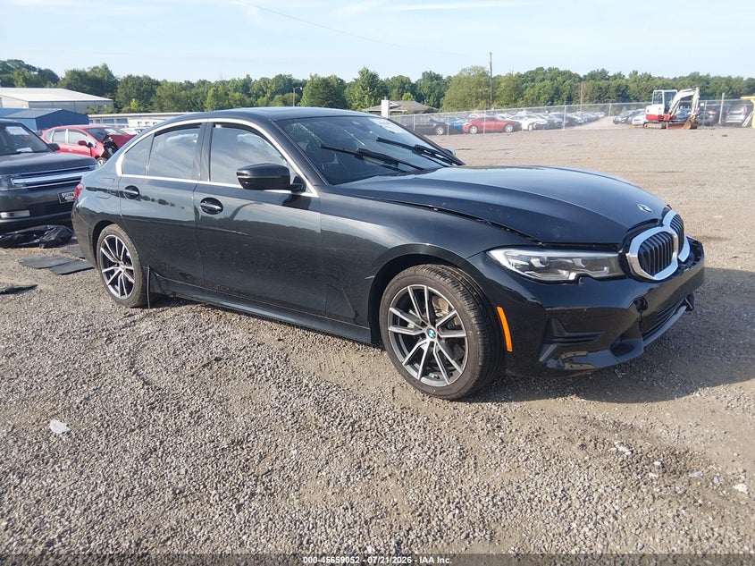2019 BMW 3er VIN WBA5R1C54KAK09504 IAAI salvage auction — FRONT END, Wait Title, sold $7,500 on 2026-09-23 (photo 1)