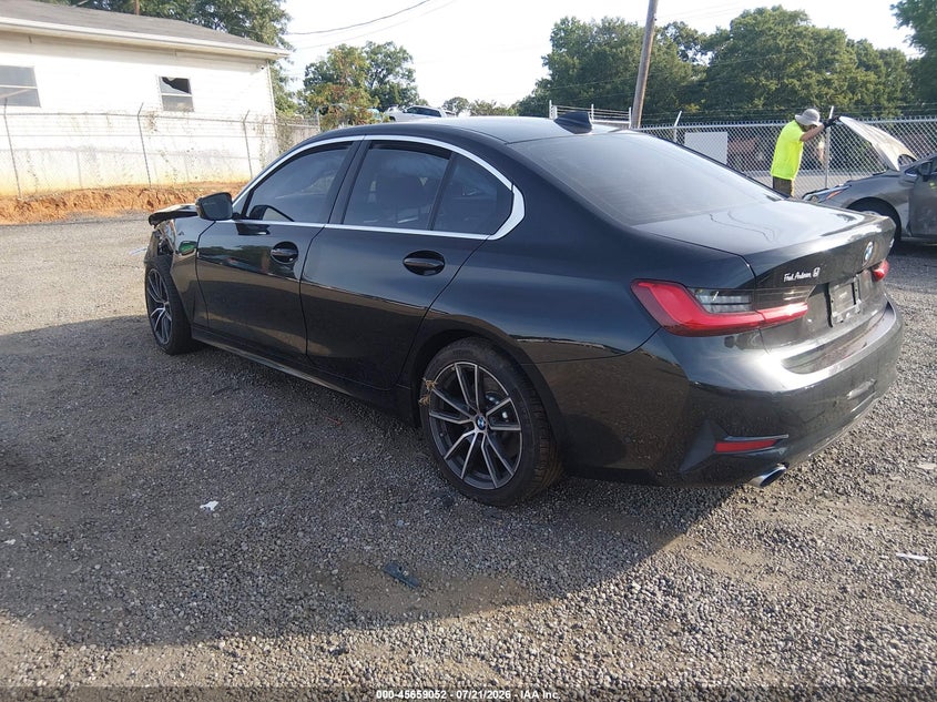 2019 BMW 3er VIN WBA5R1C54KAK09504 IAAI salvage auction — FRONT END, Wait Title, sold $7,500 on 2026-09-23 (photo 3)
