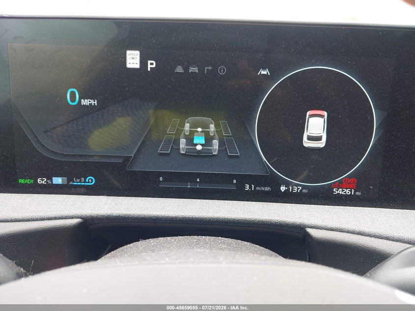 2022 Kia Ev6 VIN KNDC3DLC2N5060454 IAAI salvage auction — FRONT END, Salvage Title, sold $9,200 on 2026-08-02 (photo 7)
