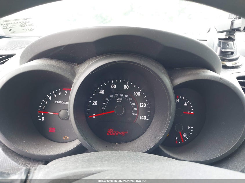 2010 Kia Soul VIN KNDJT2A25A7046603 IAAI salvage auction — MECHANICAL, Clear (Virginia), sold $225 on 2026-07-26 (photo 7)
