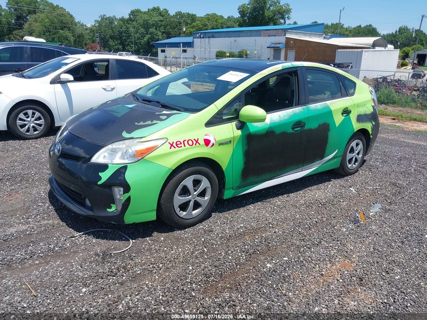 2015 Toyota Prius VIN JTDKN3DU6F1979535 IAAI salvage auction — NORMAL WEAR, Clear (South Carolina), sold $1,350 on 2026-07-28 (photo 2)