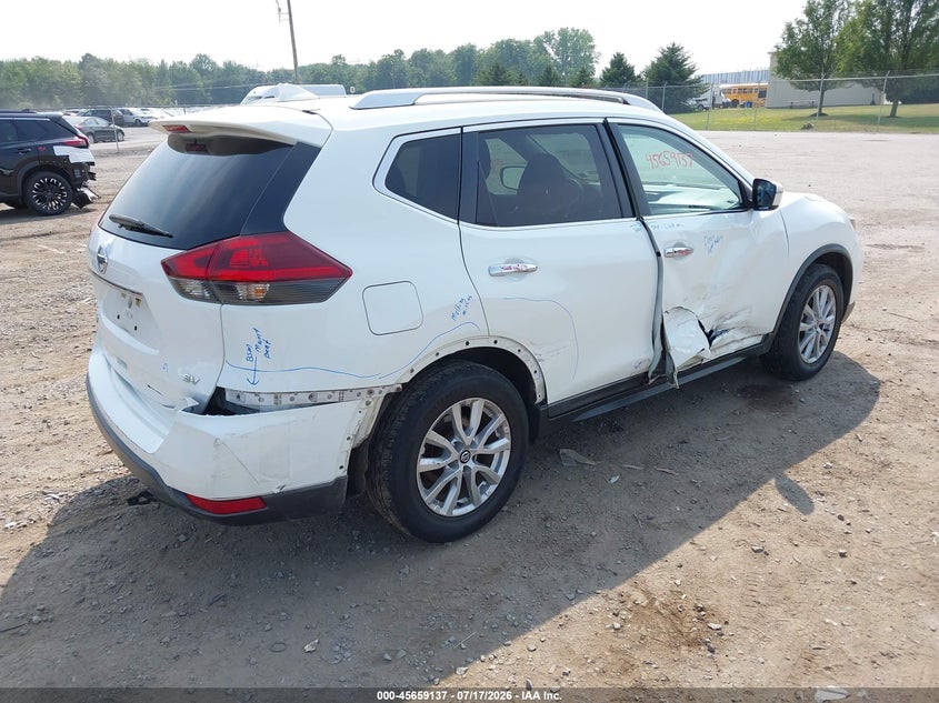 2018 Nissan Rogue VIN KNMAT2MT1JP575079 IAAI salvage auction — SIDE, Salvage Title, sold $1,300 on 2026-08-01 (photo 4)