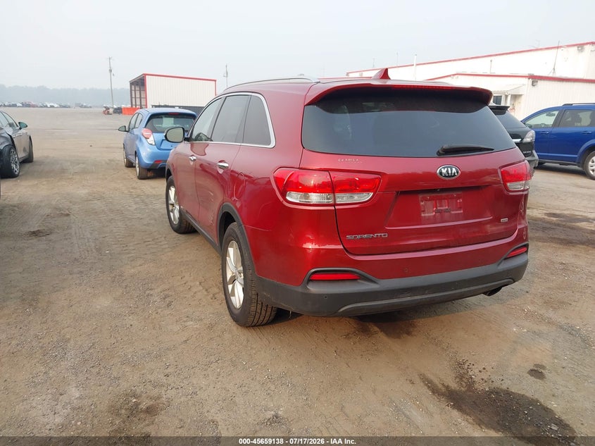 2016 Kia Sorento VIN 5XYPGDA39GG105697 IAAI salvage auction — NORMAL WEAR, Clear (Illinois), sold $525 on 2026-07-22 (photo 3)
