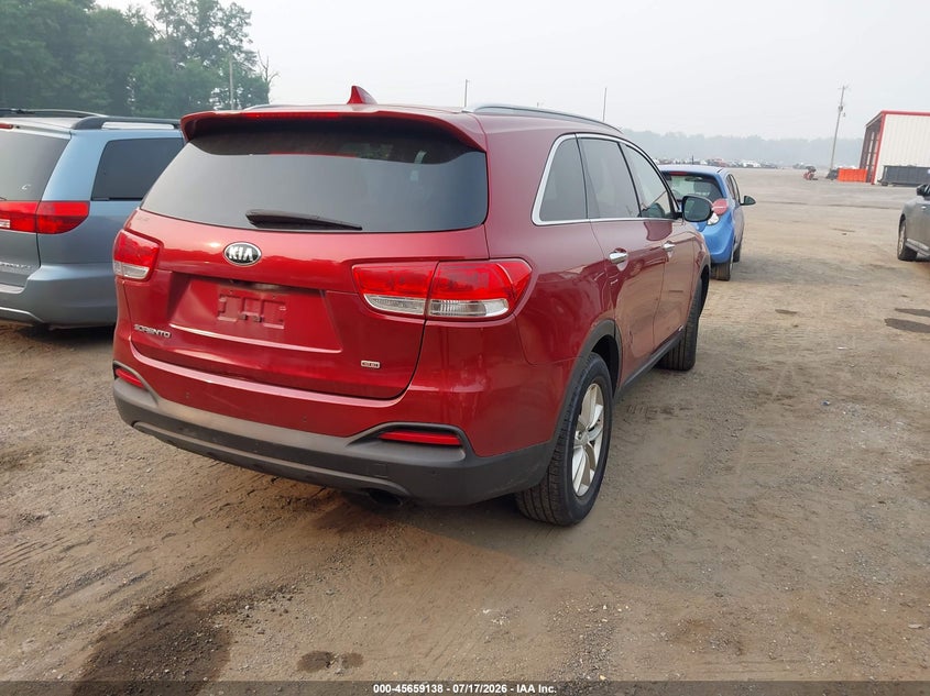 2016 Kia Sorento VIN 5XYPGDA39GG105697 IAAI salvage auction — NORMAL WEAR, Clear (Illinois), sold $525 on 2026-07-22 (photo 4)