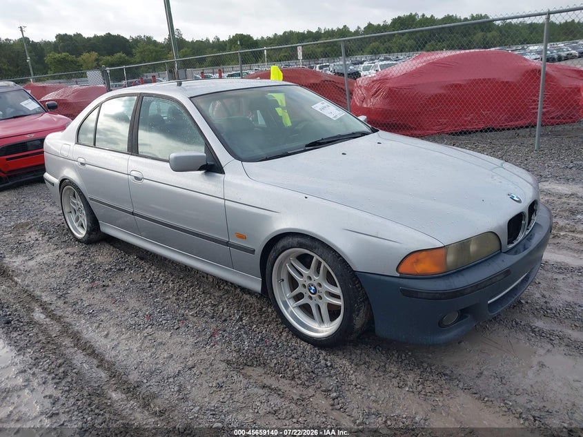 1998 BMW 5 series VIN WBADE5321WBV92984 IAAI salvage auction — ENGINE DAMAGE, Rebuildable (Florida), sold $2,650 on 2026-08-06 (photo 1)