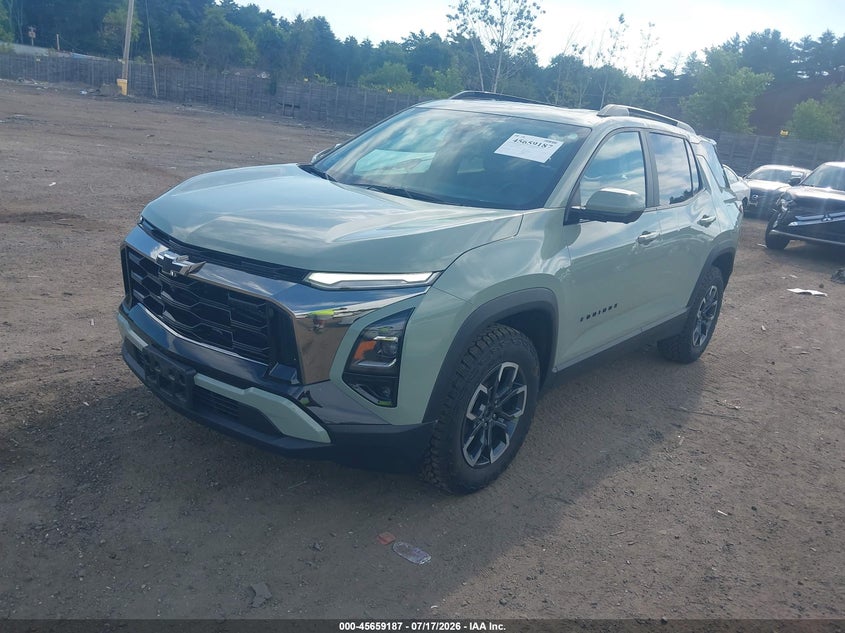 2025 Chevrolet Equinox VIN 3GNAXSEG2SL142526 IAAI salvage auction — REAR END, Salvage (Massachusetts), sold $11,550 on 2026-08-21 (photo 2)
