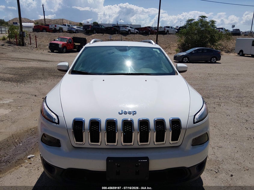 2018 Jeep Cherokee VIN 1C4PJMCB7JD528435 IAAI salvage auction — NORMAL WEAR, Sf97 (New Mexico), sold $7,700 on 2026-09-16 (photo 6)