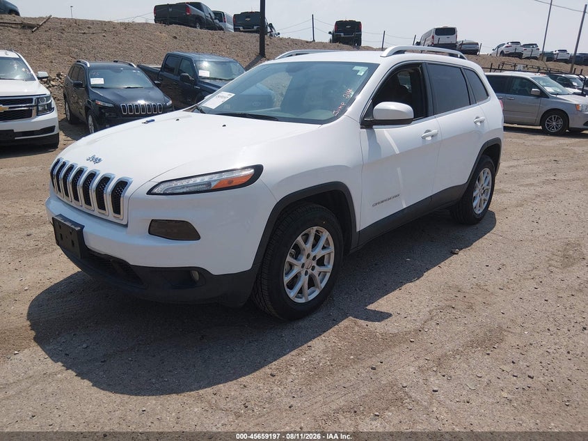 2018 Jeep Cherokee VIN 1C4PJMCB7JD528435 IAAI salvage auction — NORMAL WEAR, Sf97 (New Mexico), sold $7,700 on 2026-09-16 (photo 2)