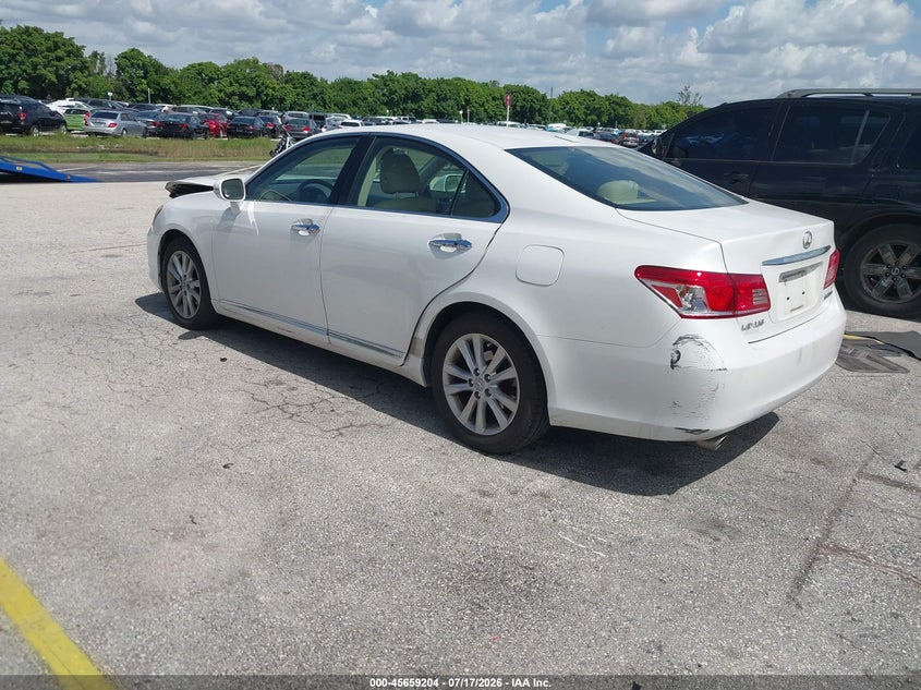 2010 Lexus Es 350 VIN JTHBK1EG3A2377196 IAAI salvage auction — NORMAL WEAR, Clear (Florida), sold $1,275 on 2026-07-30 (photo 3)