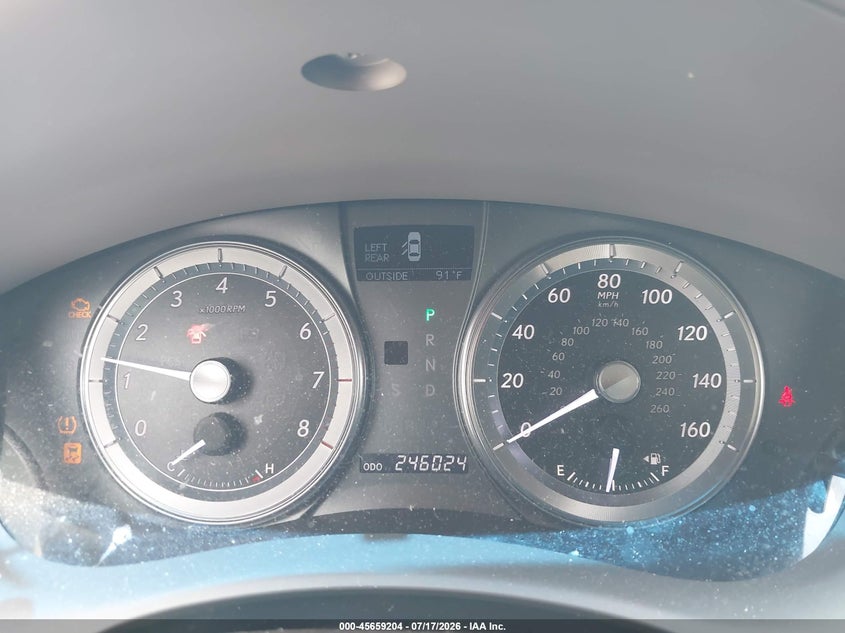 2010 Lexus Es 350 VIN JTHBK1EG3A2377196 IAAI salvage auction — NORMAL WEAR, Clear (Florida), sold $1,275 on 2026-07-30 (photo 7)