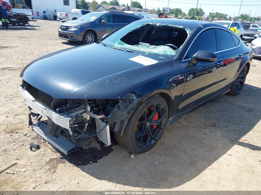 2014 Audi A7 VIN WAU2GAFC9EN062127 IAAI salvage auction — FRONT END, Salvage Title, sold $2,100 on 2026-08-15 (photo 2)