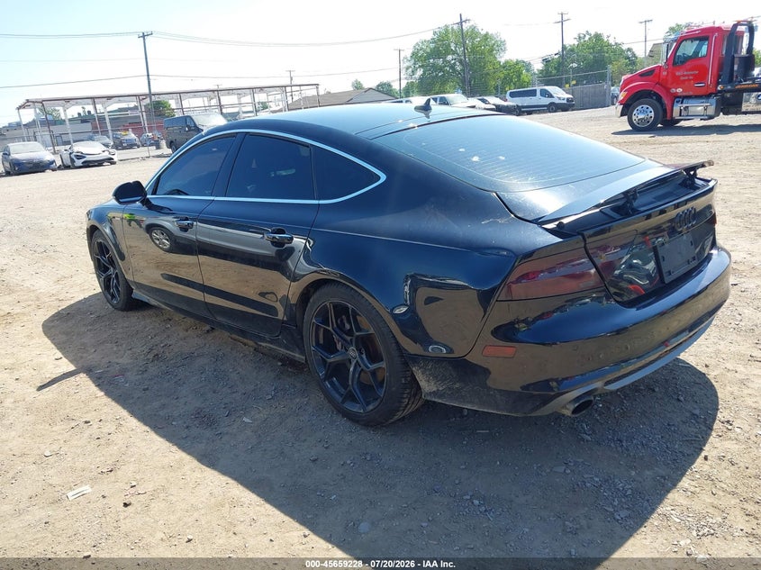 2014 Audi A7 VIN WAU2GAFC9EN062127 IAAI salvage auction — FRONT END, Salvage Title, sold $2,100 on 2026-08-15 (photo 3)
