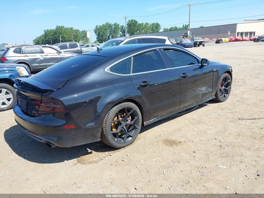 2014 Audi A7 VIN WAU2GAFC9EN062127 IAAI salvage auction — FRONT END, Salvage Title, sold $2,100 on 2026-08-15 (photo 4)