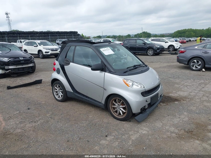 2008 Smart Fortwo VIN WMEEK31X38K170058 IAAI salvage auction — LEFT FRONT, Salvage (Pennsylvania), sold $925 on 2026-08-28 (photo 1)