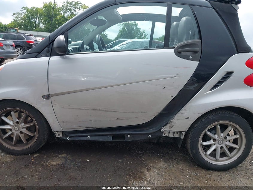 2008 Smart Fortwo VIN WMEEK31X38K170058 IAAI salvage auction — LEFT FRONT, Salvage (Pennsylvania), sold $925 on 2026-08-28 (photo 6)