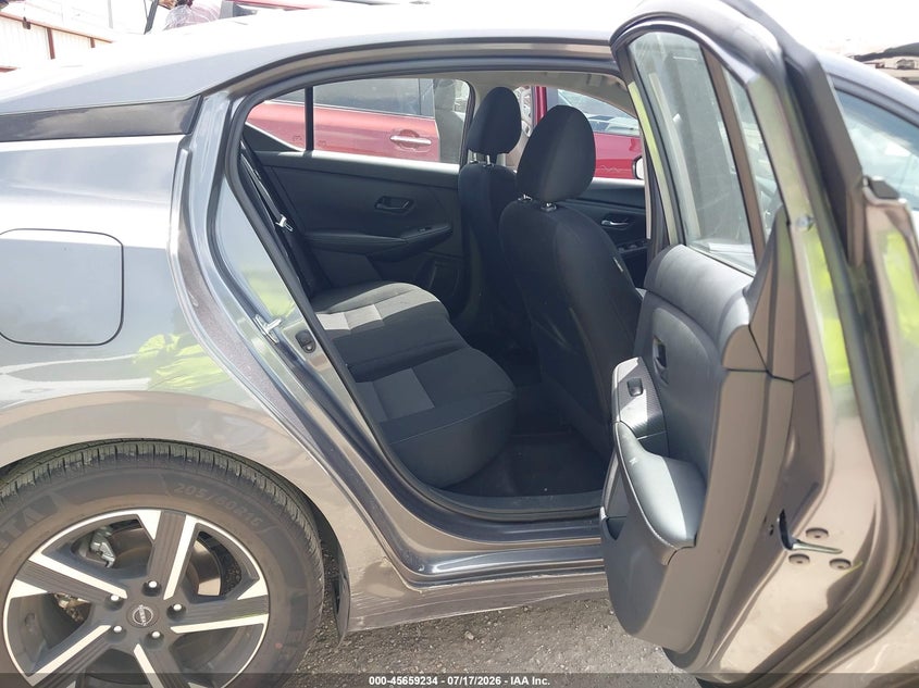 2025 Nissan Sentra VIN 3N1AB8CV2SY380376 IAAI salvage auction — RIGHT SIDE, Salvage Title, sold $12,500 on 2026-07-23 (photo 8)
