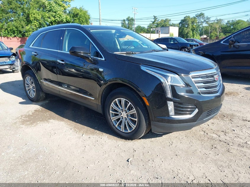 2018 Cadillac Xt5 VIN 1GYKNDRS7JZ188237 IAAI salvage auction — LEFT FRONT, Wait Title, sold $5,500 on 2026-08-23 (photo 1)