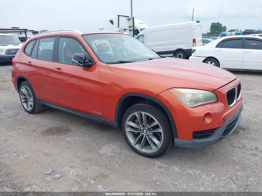 2013 BMW X1 VIN WBAVM5C55DVV90815 IAAI salvage auction — UNKNOWN, Salvage Title, sold $1,800 on 2026-08-02 (photo 1)