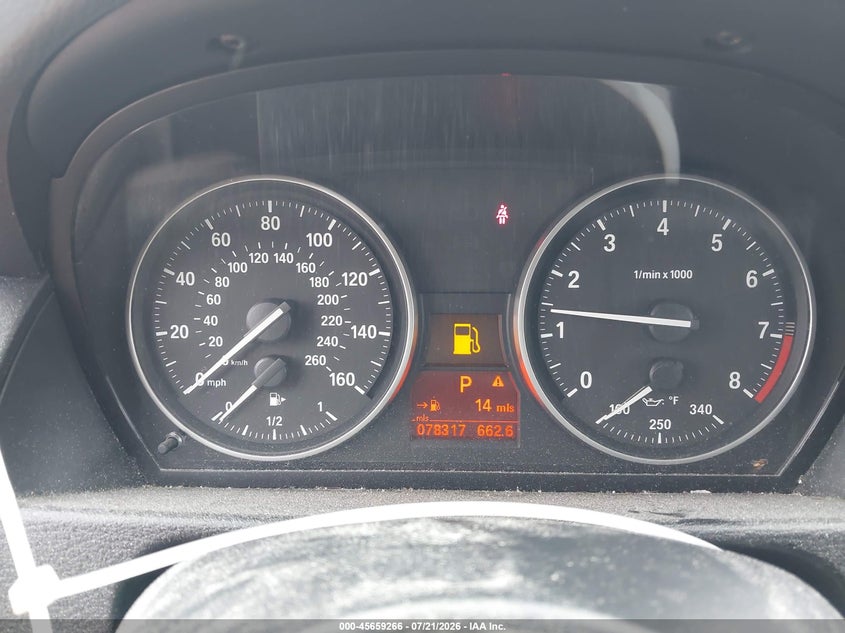 2013 BMW X1 VIN WBAVM5C55DVV90815 IAAI salvage auction — UNKNOWN, Salvage Title, sold $1,800 on 2026-08-02 (photo 7)