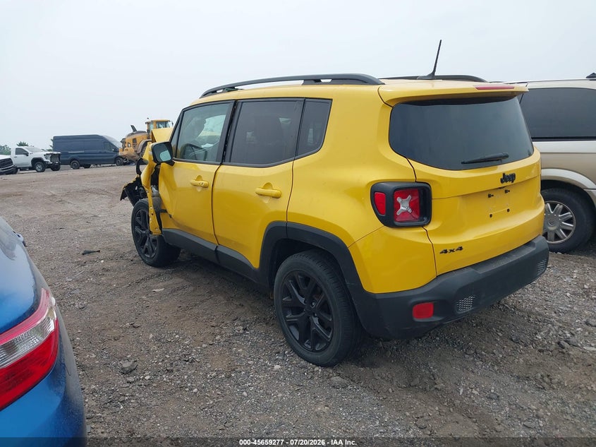 2017 Jeep Renegade VIN ZACCJBBB9HPE67010 IAAI salvage auction — FRONT END, Clear (Michigan), sold $1,050 on 2026-08-13 (photo 3)