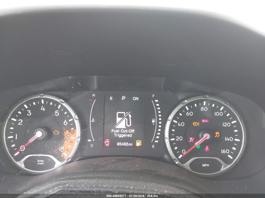 2017 Jeep Renegade VIN ZACCJBBB9HPE67010 IAAI salvage auction — FRONT END, Clear (Michigan), sold $1,050 on 2026-08-13 (photo 7)