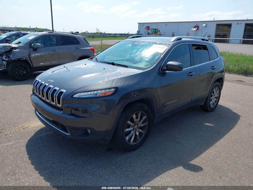 2015 Jeep Cherokee VIN 1C4PJMDS9FW765065 IAAI salvage auction — HAIL, Salvage Title, sold $1,650 on 2026-10-05 (photo 6)