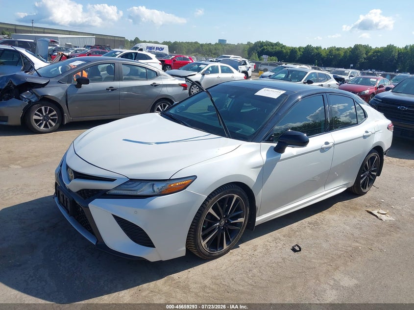 2019 Toyota Camry VIN 4T1BZ1HK1KU024275 IAAI salvage auction — REAR END, Salvage Title, sold $9,800 on 2026-07-31 (photo 2)