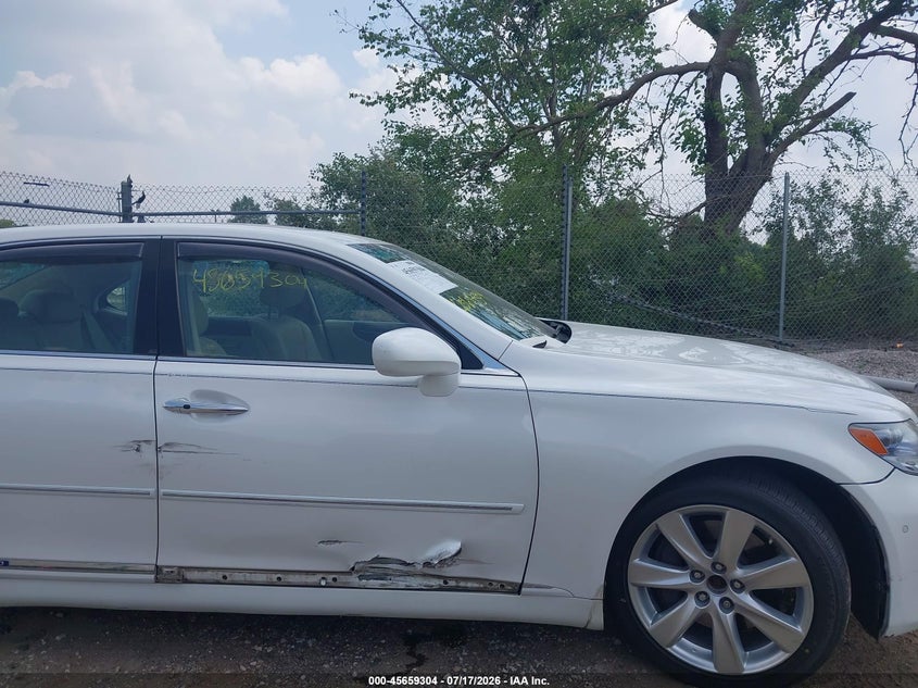 2008 Lexus Ls 600h VIN JTHDU46F285004931 IAAI salvage auction — SIDE, Clear (Wisconsin), sold $9,400 on 2026-08-11 (photo 6)