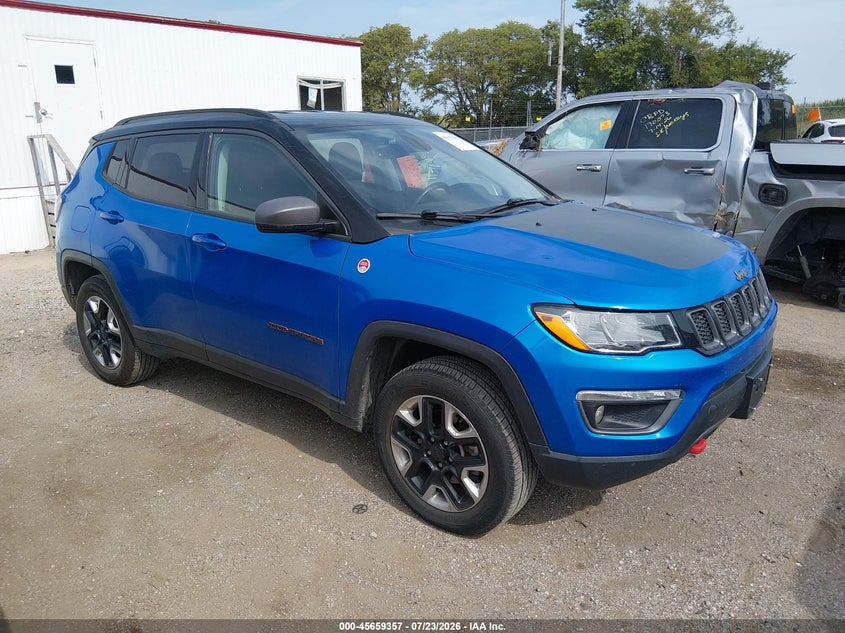 2018 Jeep Compass VIN 3C4NJDDB4JT210529 — IAAI salvage auction photo