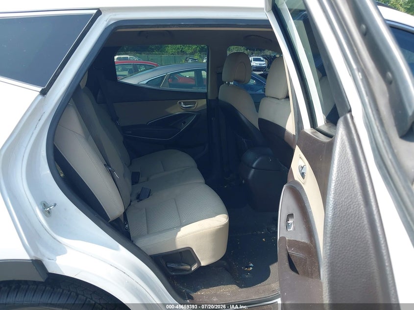 2017 Hyundai Santa fe VIN 5XYZU3LB8HG420296 IAAI salvage auction — FRONT END, Salvage - Greater Than 75% (Maryland), sold $2,150 on 2026-08-01 (photo 8)