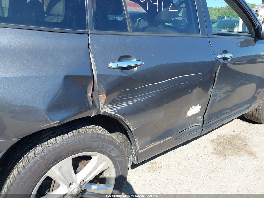 2008 Toyota Highlander VIN JTEES42A282075095 IAAI salvage auction — NORMAL WEAR, Clear (Pennsylvania), sold $1,350 on 2026-07-30 (photo 6)