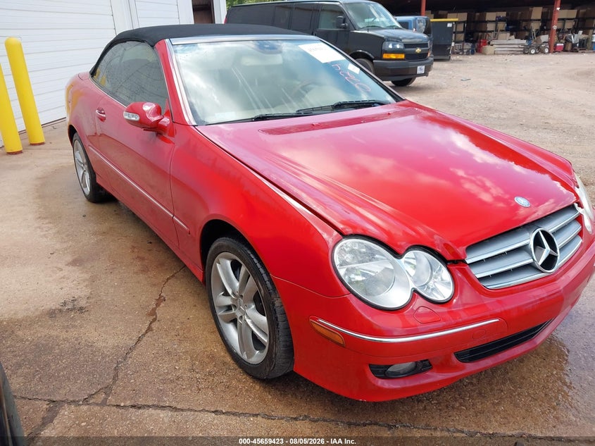 2006 Mercedes-benz Clk-class VIN WDBTK56G46T072494 IAAI salvage auction — NORMAL WEAR, Clear (Alabama), sold $250 on 2026-08-12 (photo 1)