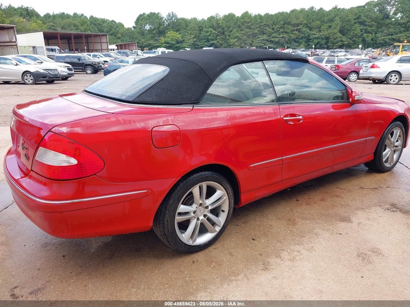 2006 Mercedes-benz Clk-class VIN WDBTK56G46T072494 IAAI salvage auction — NORMAL WEAR, Clear (Alabama), sold $250 on 2026-08-12 (photo 4)