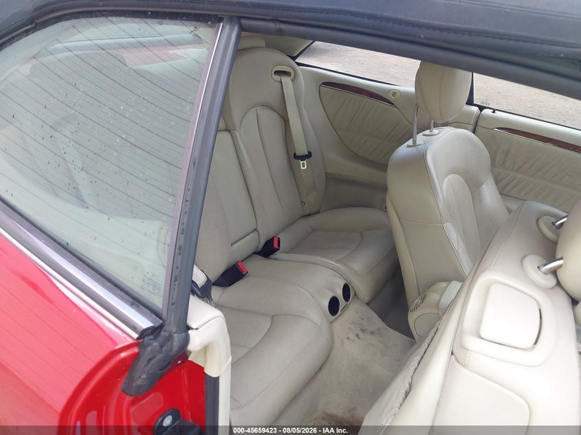 2006 Mercedes-benz Clk-class VIN WDBTK56G46T072494 IAAI salvage auction — NORMAL WEAR, Clear (Alabama), sold $250 on 2026-08-12 (photo 8)