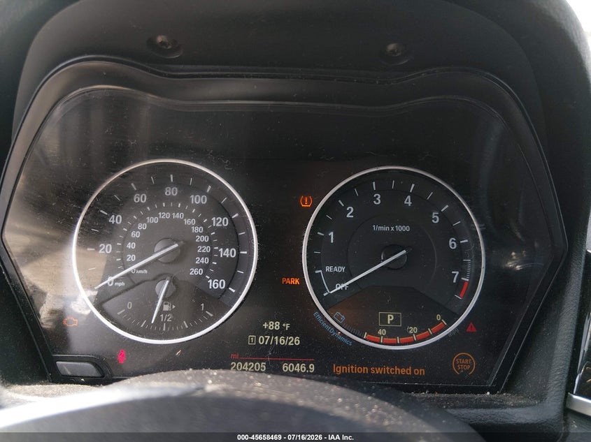 2016 BMW X1 VIN WBXHT3C39GP882484 IAAI salvage auction — NORMAL WEAR, Clear (Georgia), sold $2,225 on 2026-07-31 (photo 7)